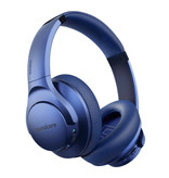 ANKER Auriculares inalámbricos Q20 - Auriculares inalámbricos Bluetooth 5.0 Stereo Studio Blue