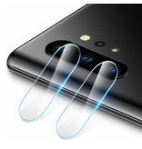 Stuff Certified® Samsung Galaxy Note 10 Plus Kameraobjektivabdeckung aus gehärtetem Glas - stoßfester Gehäuseschutz