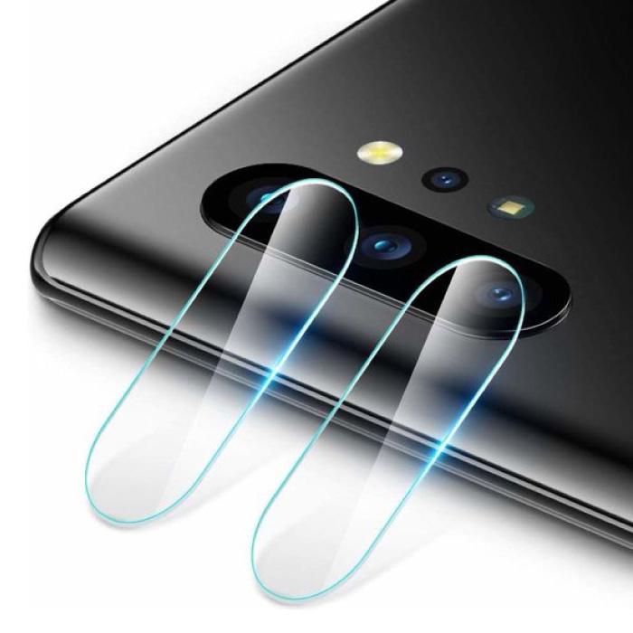 Paquete de 2 fundas para lentes de cámara de vidrio templado para Samsung Galaxy Note 10 - Funda protectora a prueba de golpes