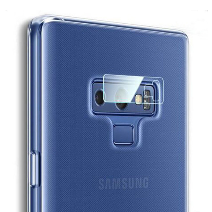 Samsung Galaxy Note 9 Tempered Glass Camera Lens Cover - Shockproof Case Protection
