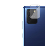 Stuff Certified® 2er-Pack Samsung Galaxy S10 Lite Kameraobjektivabdeckung aus gehärtetem Glas - stoßfester Gehäuseschutz