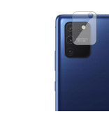 Stuff Certified® Lot de 2 couvercles d'objectif en verre trempé pour Samsung Galaxy S10 Lite - Protection antichoc