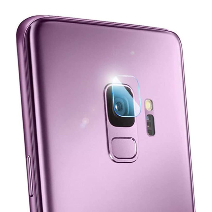 Copriobiettivo in vetro temperato per fotocamera Samsung Galaxy S9, confezione da 3 - Protezione custodia antiurto