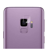 Stuff Certified® Paquete de 2 fundas para lentes de cámara de vidrio templado para Samsung Galaxy S9 - Funda protectora a prueba de golpes