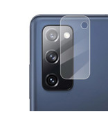 Stuff Certified® Samsung Galaxy S20 FE Kameraobjektivabdeckung aus gehärtetem Glas - stoßfester Gehäuseschutz