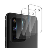 Stuff Certified® Osłona obiektywu aparatu ze szkła hartowanego do telefonu Samsung Galaxy S20 Ultra, 2 sztuki - odporna na wstrząsy obudowa