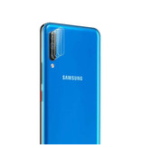 Stuff Certified® Paquete de 2 fundas para lentes de cámara de vidrio templado para Samsung Galaxy A70 - Funda protectora a prueba de golpes