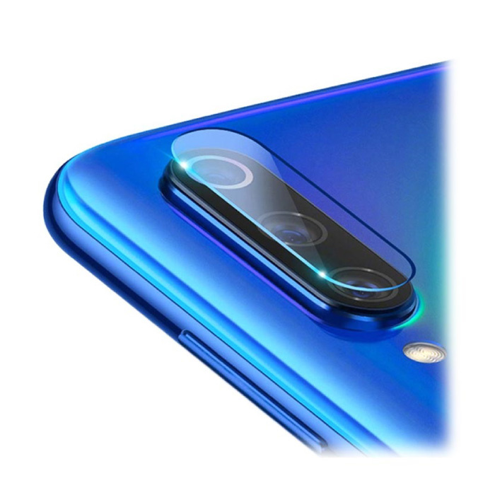 Confezione da 3 copriobiettivo in vetro temperato per fotocamera Samsung Galaxy A50 - Custodia antiurto