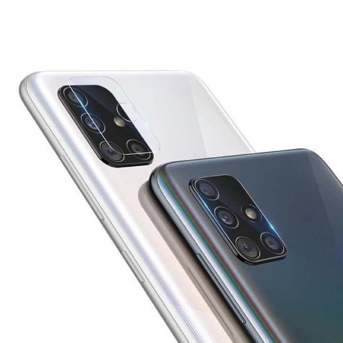 Copriobiettivo in vetro temperato per fotocamera Samsung Galaxy A71, confezione da 2 - Protezione custodia antiurto