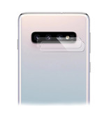 Stuff Certified® 2er-Pack Samsung Galaxy S10 Plus Kameraobjektivabdeckung aus gehärtetem Glas - Stoßfester Gehäuseschutz