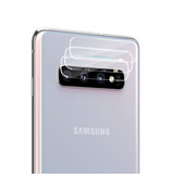 Stuff Certified® 2er-Pack Samsung Galaxy S10 Plus Kameraobjektivabdeckung aus gehärtetem Glas - Stoßfester Gehäuseschutz