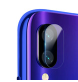 Stuff Certified® 3-Pack Xiaomi Redmi Note 7 Pro Tempered Glass Camera Lens Cover - Shockproof Film Case Protection