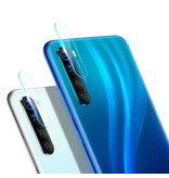 Stuff Certified® 3er-Pack Xiaomi Redmi Note 8 Kameraobjektivabdeckung aus gehärtetem Glas - stoßfester Filmgehäuseschutz