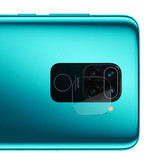 Stuff Certified® Confezione da 3 copriobiettivo per fotocamera in vetro temperato Xiaomi Redmi Note 9S - Protezione per custodia in pellicola antiurto
