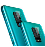 Stuff Certified® Lot de 3 couvercles d'objectif en verre trempé pour appareil photo Xiaomi Redmi Note 9S - Protection de l'étui en film antichoc