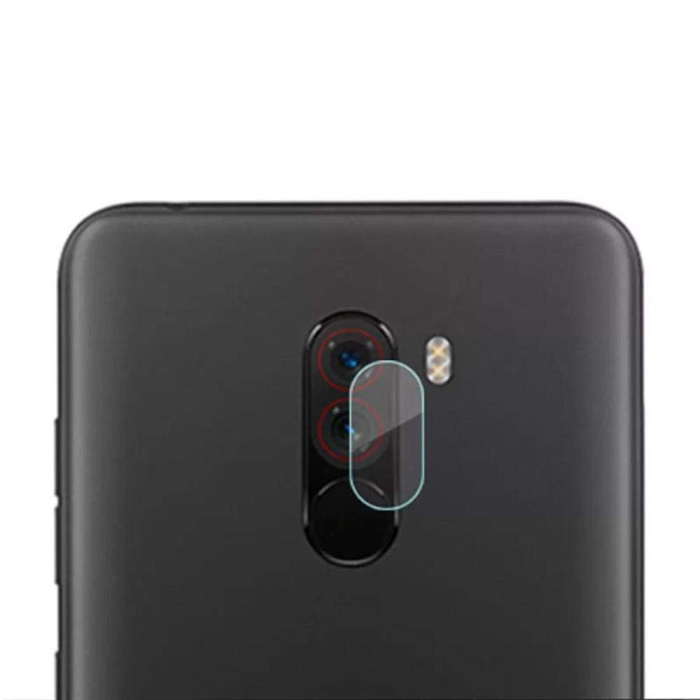 Lot de 3 couvercles d'objectif en verre trempé pour appareil photo Xiaomi Pocophone F1 - Protection de boîtier en film antichoc