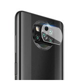Stuff Certified® Copriobiettivo in vetro temperato per fotocamera Xiaomi Poco X3 NFC, confezione da 3 - Protezione custodia in pellicola antiurto