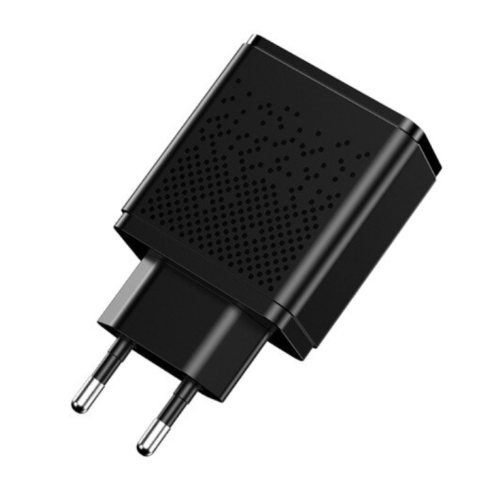 IQ Plug Charger - 24 W AC Home Ladegerät Wandladegerät Adapter Wandladegerät Schwarz