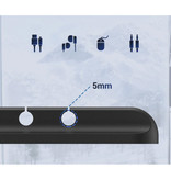 TOPK Clips adhesivos para cables - 7 Clips Brida para cables Clips para cables Organización de soportes para cables Organizador de cables