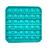 Stuff Certified® Pop It - Zappeln Anti Stress Spielzeug Bubble Toy Silikon Square Green