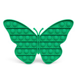 Stuff Certified® Pop It - Fidget Anti Stress Speelgoed Bubble Toy Siliconen Vlinder Groen