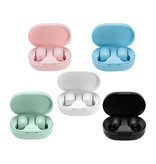 Stuff Certified® Auricolari wireless A6S - Auricolari touch control Auricolari TWS Bluetooth 5.0 Auricolari Auricolari bianchi