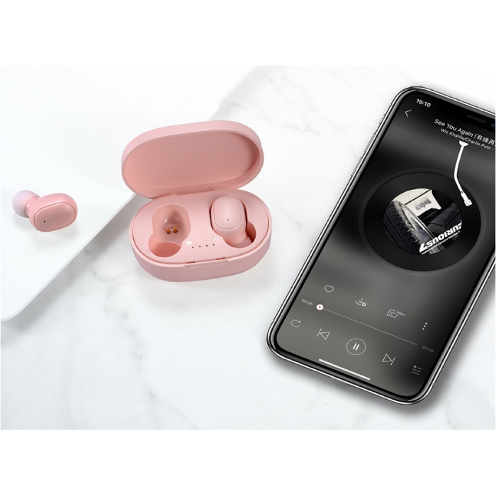 Stuff Certified® A6S Draadloze Oortjes - Touch Control Oordopjes TWS Bluetooth 5.0 Earphones Earbuds Oortelefoon Wit