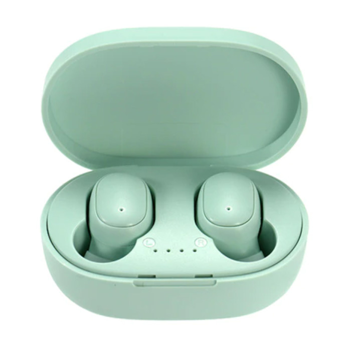 Bezprzewodowe słuchawki A6S - Słuchawki sterowane dotykowo TWS Słuchawki Bluetooth 5.0 Słuchawki douszne Zielone