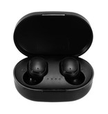 Stuff Certified® Auriculares inalámbricos A6S - Auriculares con control táctil TWS Auriculares Bluetooth 5.0 Auriculares Auriculares Negro