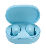 Stuff Certified® Słuchawki bezprzewodowe A6S - Słuchawki douszne sterowane dotykiem TWS Słuchawki Bluetooth 5.0 Słuchawki douszne Niebieskie