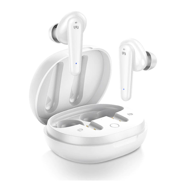 Auriculares inalámbricos Hitune T1 - Smart Touch Control TWS Bluetooth 5.0 Auriculares Auriculares Auriculares Blanco