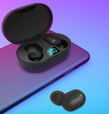 Stuff Certified® Bezprzewodowe słuchawki A6S Plus - Słuchawki sterowane dotykiem TWS Słuchawki Bluetooth 5.0 Słuchawki douszne Czarne