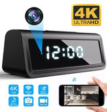 Hidden Spied Ker Wecker mit 4K-Kamera und WiFi - Wireless Smart Home Security Nachtsicht-Bewegungserkennung