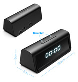 Hidden Spied Ker Alarm Clock with 4K Camera and WiFi - Wireless Smart Home Security Night Vision Motion Detection