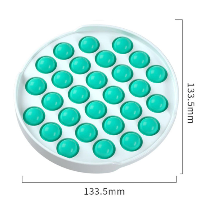 Pop It - Fidget Anti Stress Toy Bubble Toy Silicone Round Green