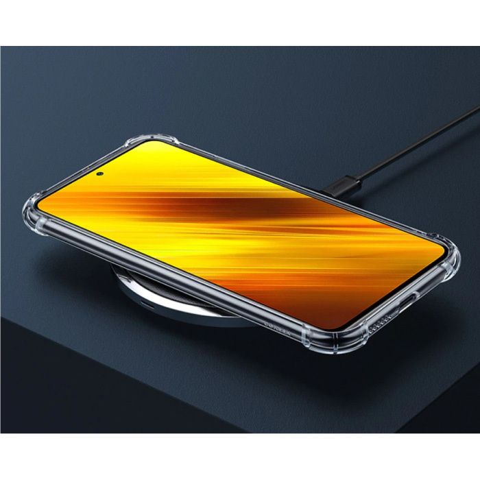 Kit Cover Trasparente + Pellicola Vetro Temperato Per Xiaomi Poco X3 Pro