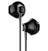 Baseus Encok H06 Earphones with Microphone and Volume Controls - 3.5mm AUX Earphones Wired Earphones Earphones Black