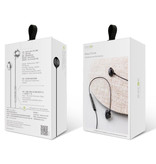 Baseus Encok H06 Oortjes met Microfoon en Volume Controls - 3.5mm AUX Oordopjes Wired Earphones Oortelefoon Zwart