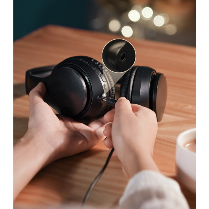 Baseus Casque sans fil Encok D07 avec microphone omnidirectionnel - Casque sans fil Bluetooth Gaming stéréo