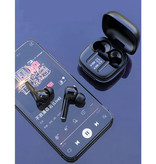 Juessen Słuchawki bezprzewodowe - słuchawki douszne sterowane dotykiem TWS Słuchawki douszne Bluetooth 5.0 Słuchawki douszne Różowe
