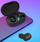 Stuff Certified® E6S Wireless Earphones - Touch Control Earbuds TWS Bluetooth 5.0 Earphones Earbuds Earphones Black