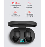 Stuff Certified® E6S Wireless Earphones - Touch Control Earbuds TWS Bluetooth 5.0 Earphones Earbuds Earphones Black