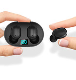 Stuff Certified® Słuchawki bezprzewodowe E6S - słuchawki douszne sterowane dotykiem TWS Słuchawki douszne Bluetooth 5.0 Słuchawki douszne Białe