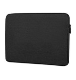 BUBM Housse pour ordinateur portable pour Macbook Air Pro - 13,3 pouces - Housse de transport noir