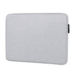 BUBM Funda para portátil Macbook Air Pro - 13,3 pulgadas - Funda de transporte blanca