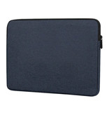 BUBM Laptop Sleeve voor Macbook Air Pro - 15.4 inch - Draagtas Case Cover Blauw