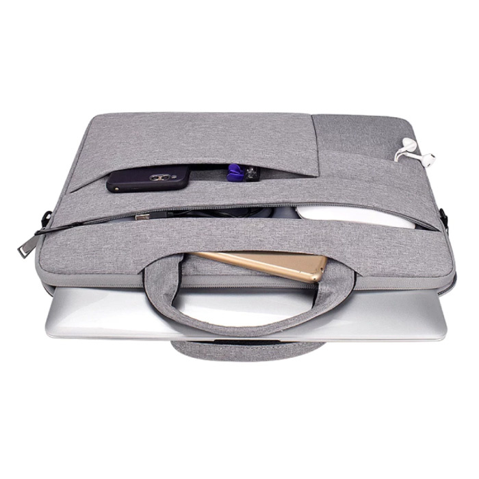 Anki Housse de transport pour Macbook Air Pro - 13 pouces - Housse pour ordinateur portable Housse Gris