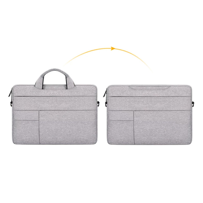 Anki Funda de transporte para Macbook Air Pro - 13 pulgadas - Funda para portátil Funda gris