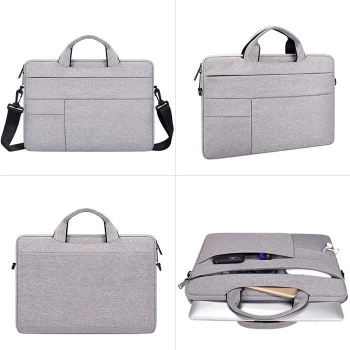 Anki Housse de transport pour Macbook Air Pro - 13 pouces - Housse pour ordinateur portable Housse Gris