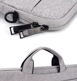 Anki Draagtas voor Macbook Air Pro - 14 inch - Laptop Sleeve Case Cover Grijs